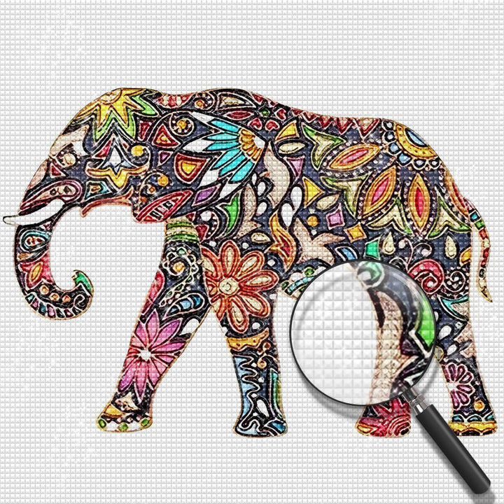 Olifant Diamond Painting DPELESQR18