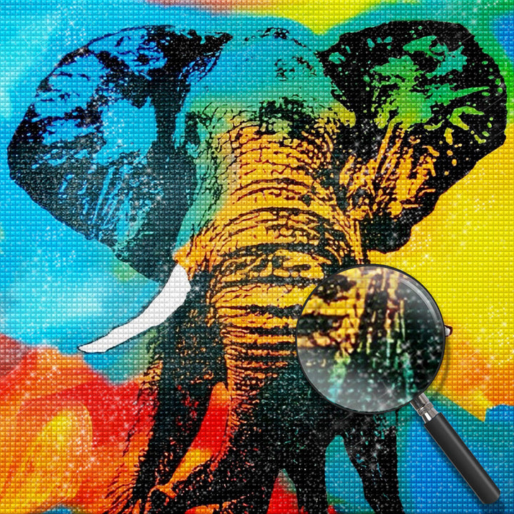 Olifant Diamond Painting DPELESQR22