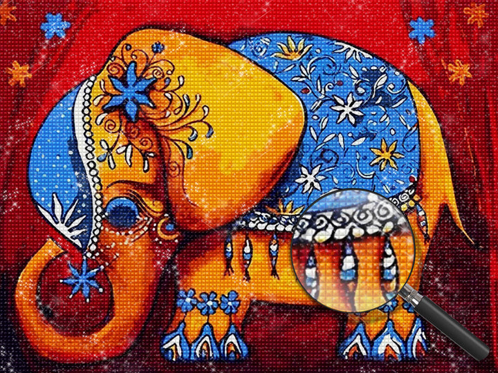 Olifant Diamond Painting DPELEW116