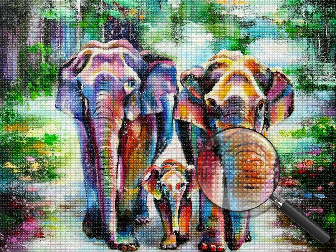 Olifant Diamond Painting DPELEW118