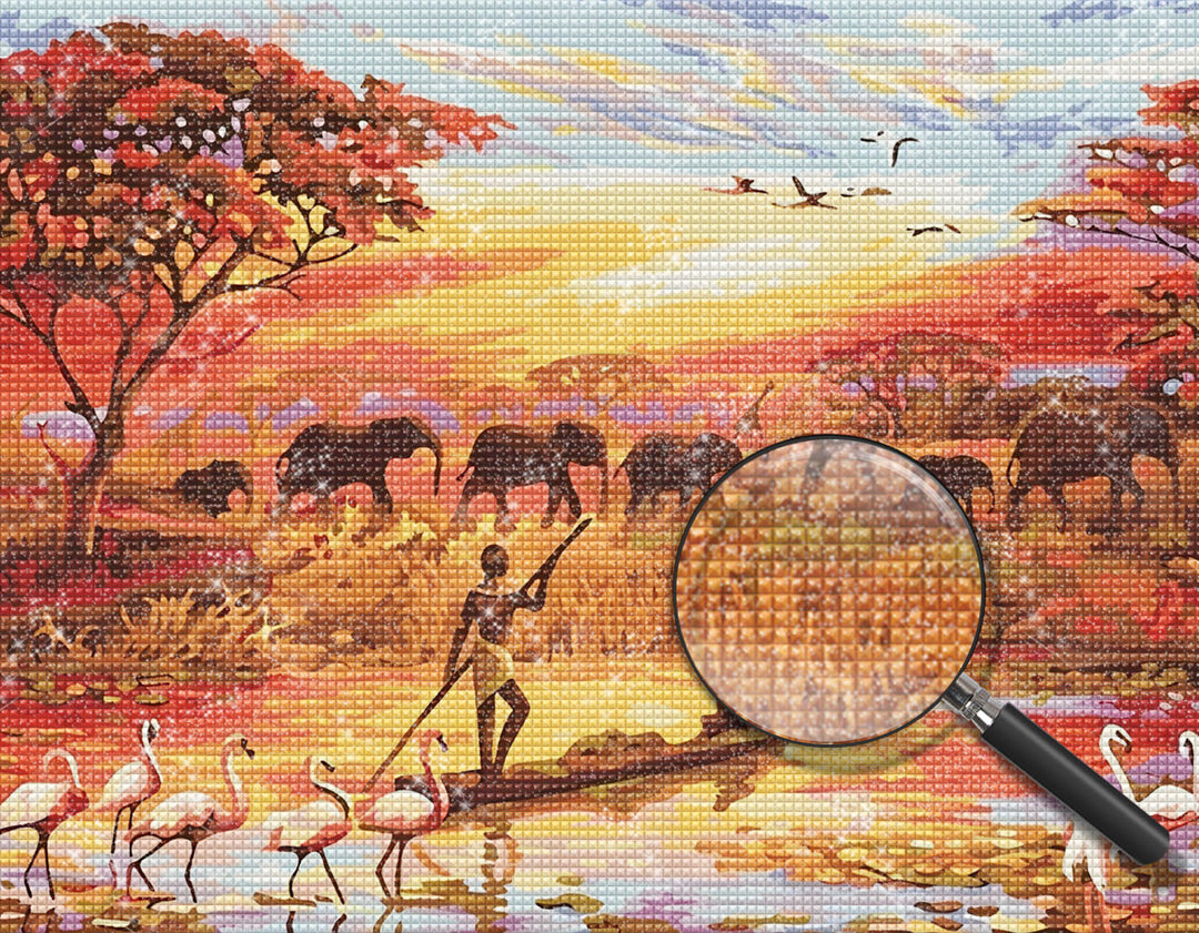 Olifant Diamond Painting DPELEW21