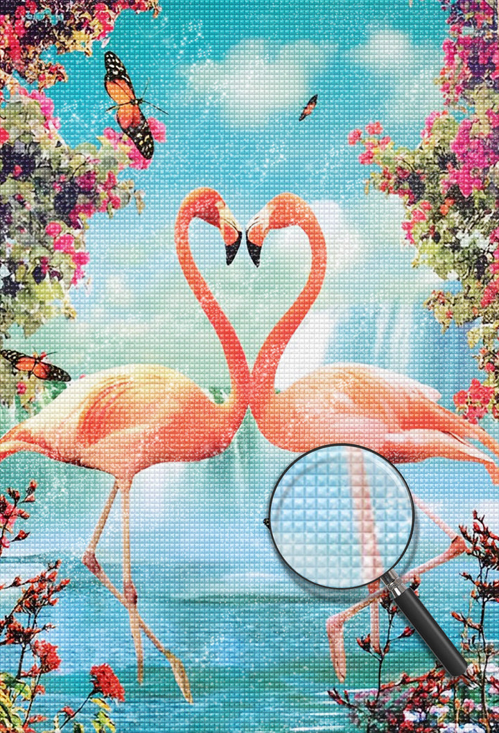 Flamingo Diamond Painting DPFLAH3