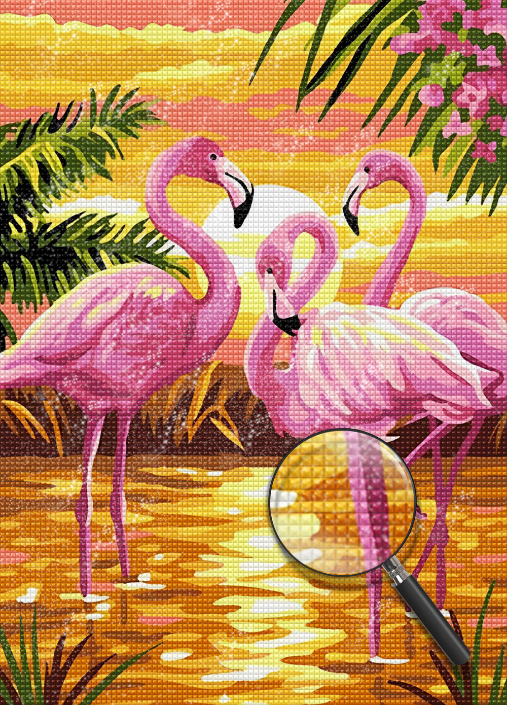 Flamingo Diamond Painting DPFLAH4