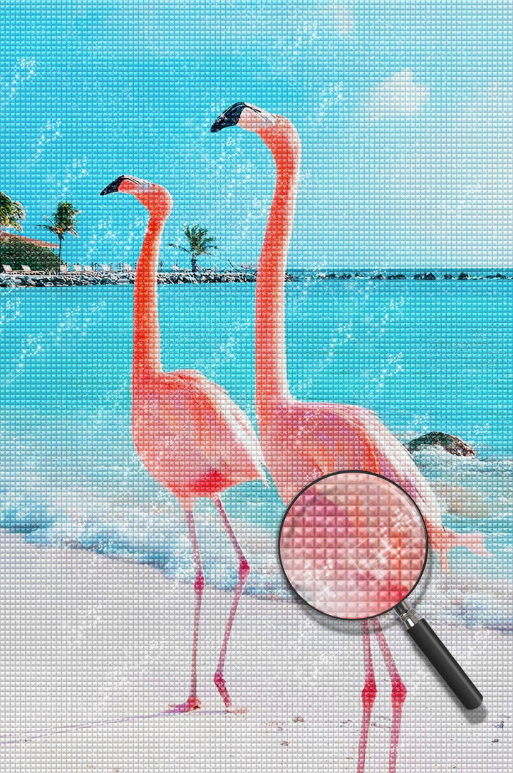 Flamingo Diamond Painting DPFLAH6