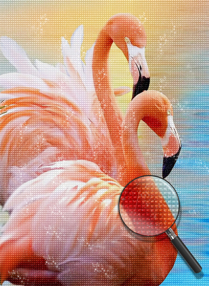 Flamingo Diamond Painting DPFLAH8