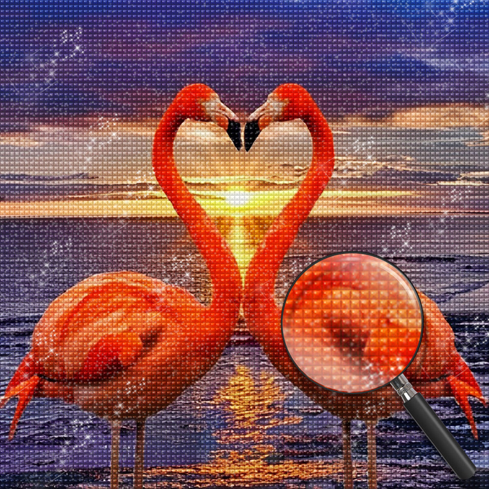 Flamingo Diamond Painting DPFLASQR1