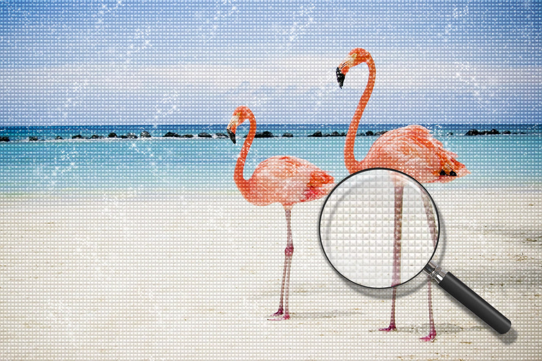 Flamingo Diamond Painting DPFLAW2