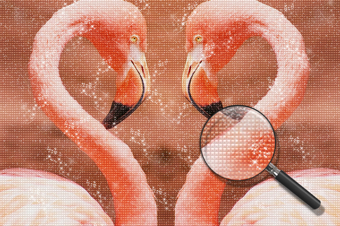 Flamingo Diamond Painting DPFLAW3