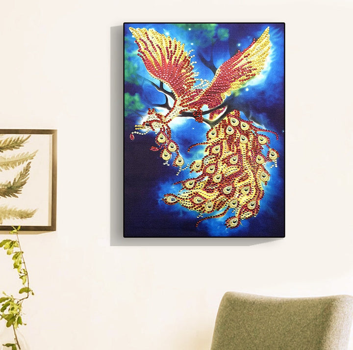 Speciaal Gevormde Strass Vliegend Diamond Painting DPFLYH001