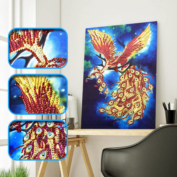 Speciaal Gevormde Strass Vliegend Diamond Painting DPFLYH001