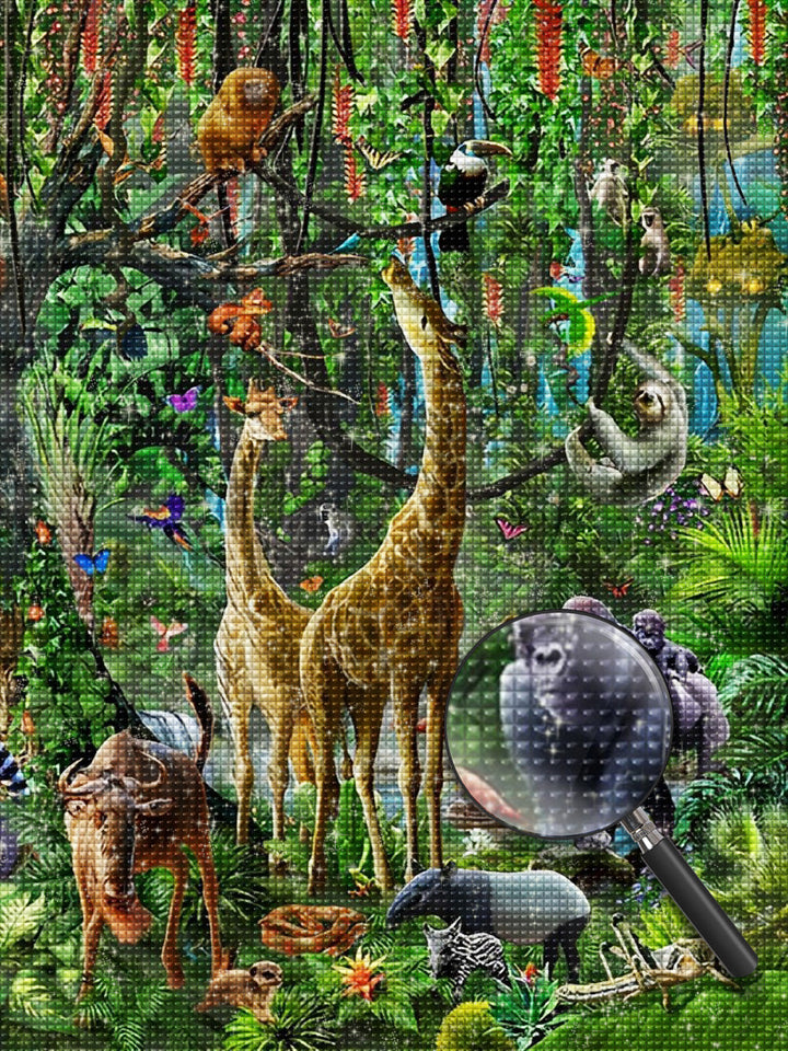 Giraffe Diamond Painting DPGIRH18