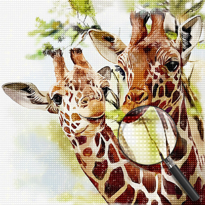 Giraffe Diamond Painting DPGIRSQR1