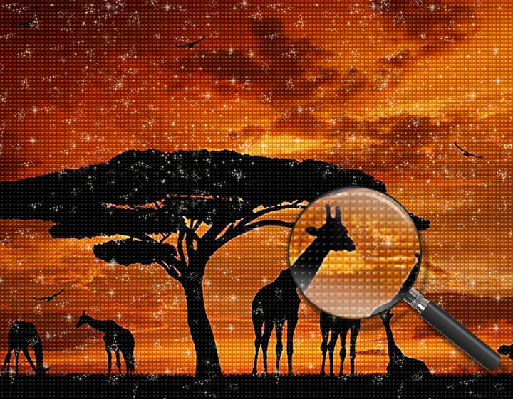 Giraffe Diamond Painting DPGIRW2