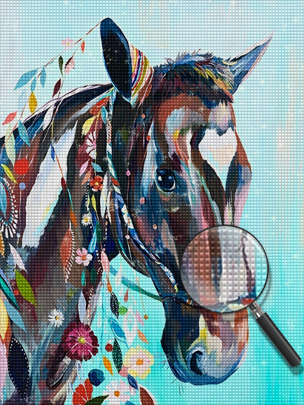 Paard Diamond Painting DPHORH13