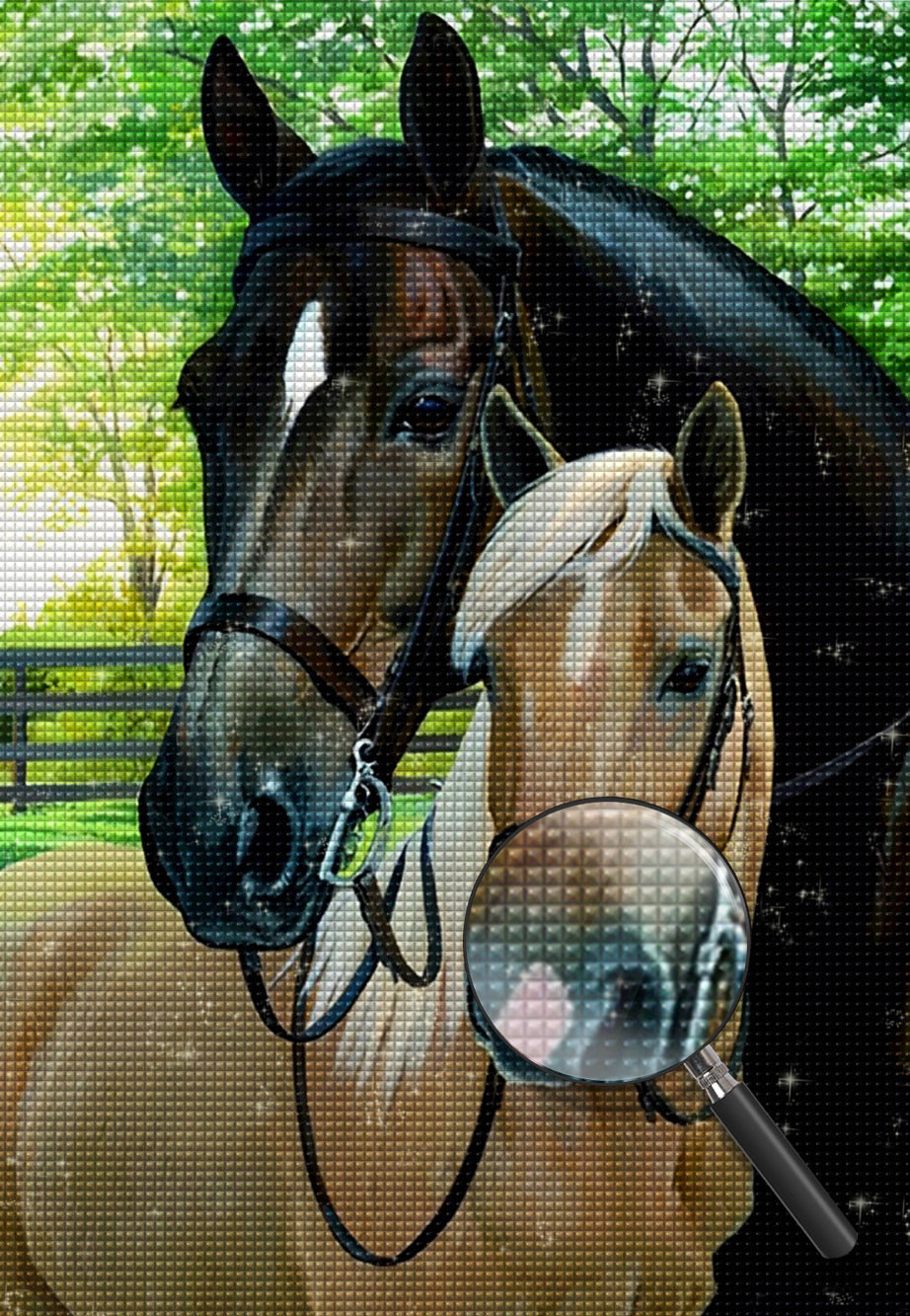 Paard Diamond Painting DPHORH42