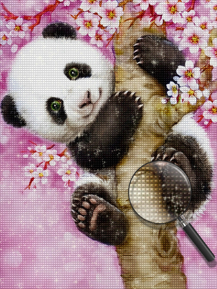 Panda Diamond Painting DPPANH1