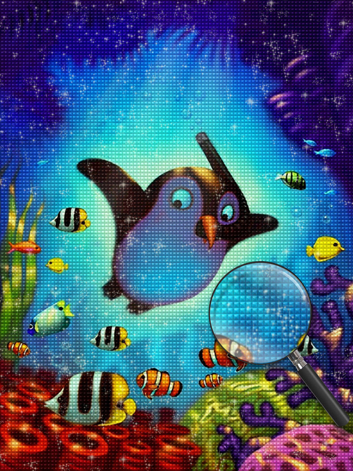 Pinguïn Diamond Painting DPPENH113