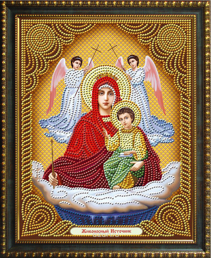 Speciaal Gevormde Strass Christendom Diamond Painting DPRELIHION001