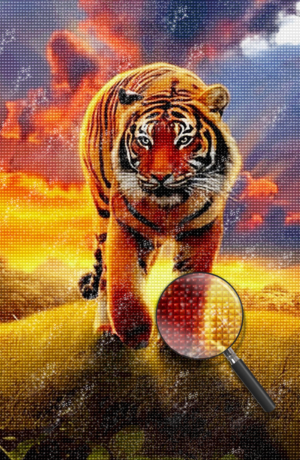 Tijger Diamond Painting DPTIGH115