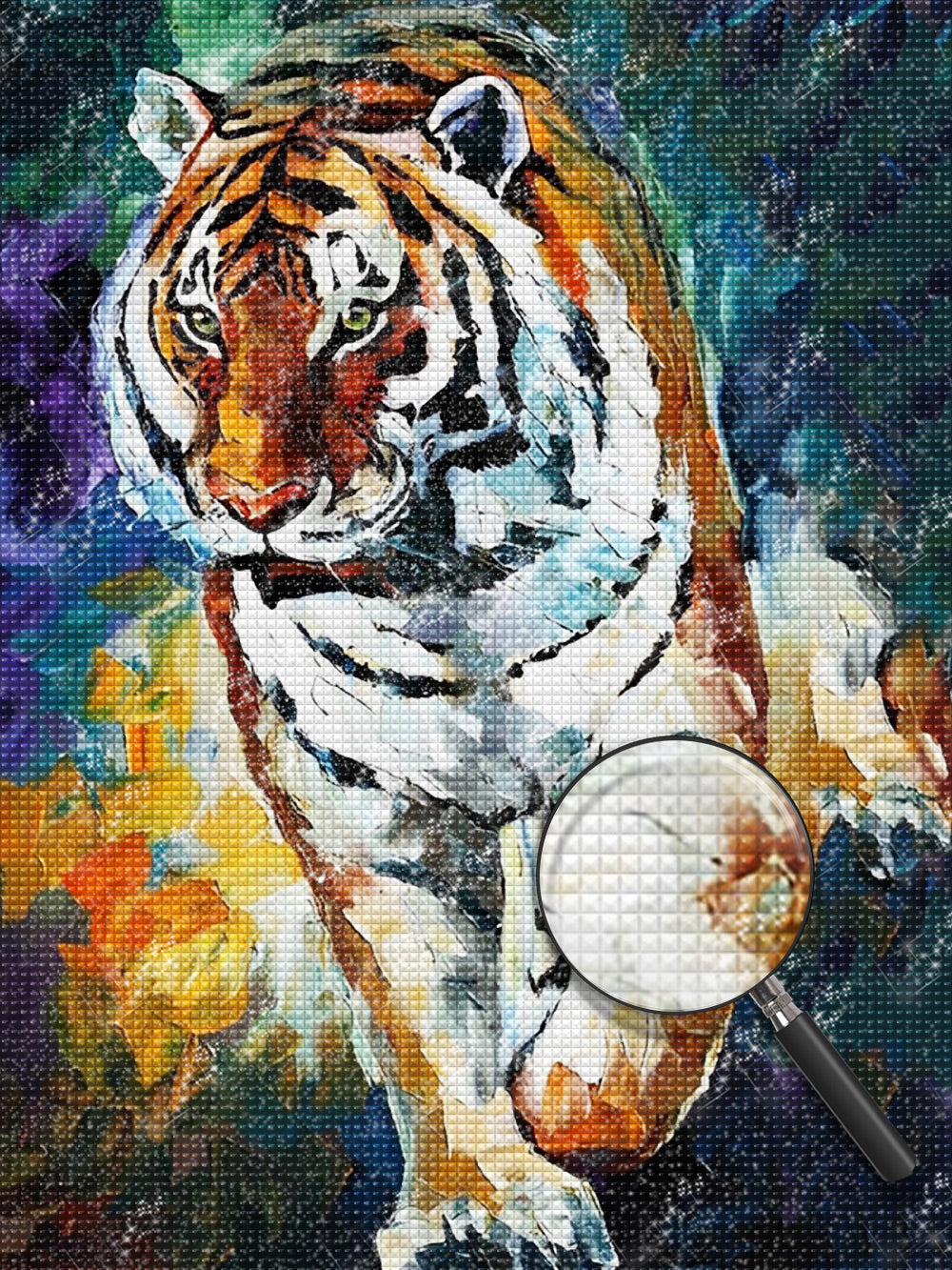 Tijger Diamond Painting DPTIGH143