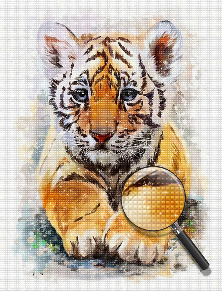 Tijger Diamond Painting DPTIGH17