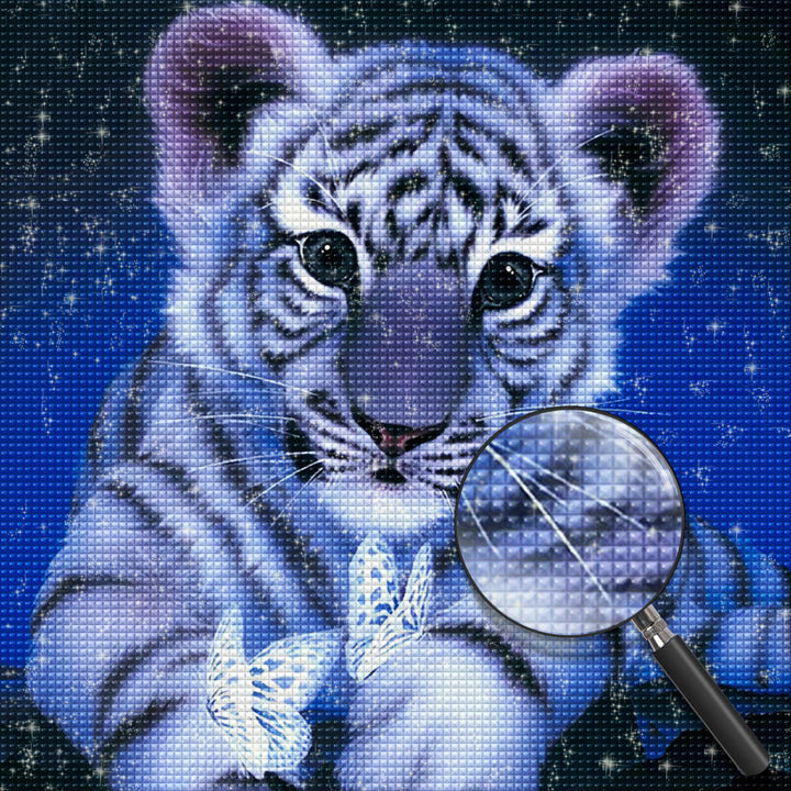 Tijger Diamond Painting DPTIGSQR116