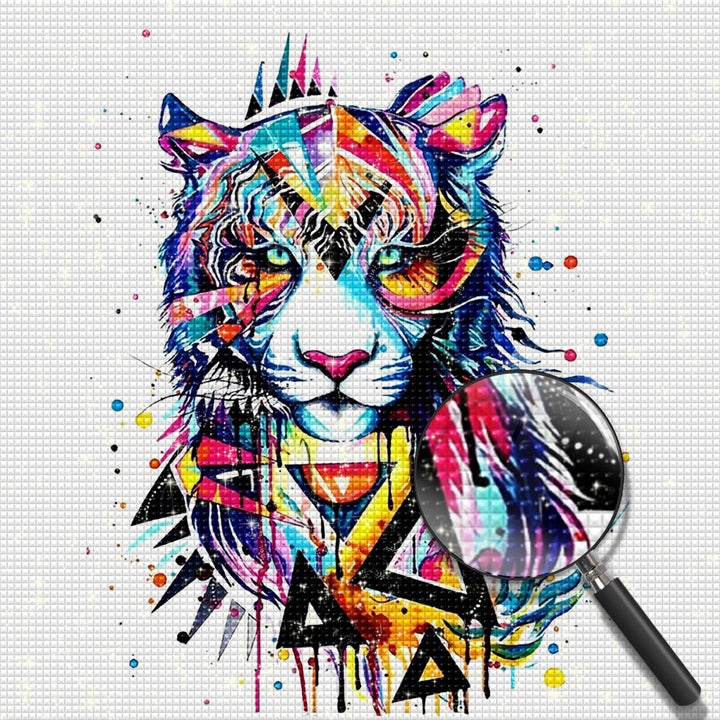 Tijger Diamond Painting DPTIGSQR118