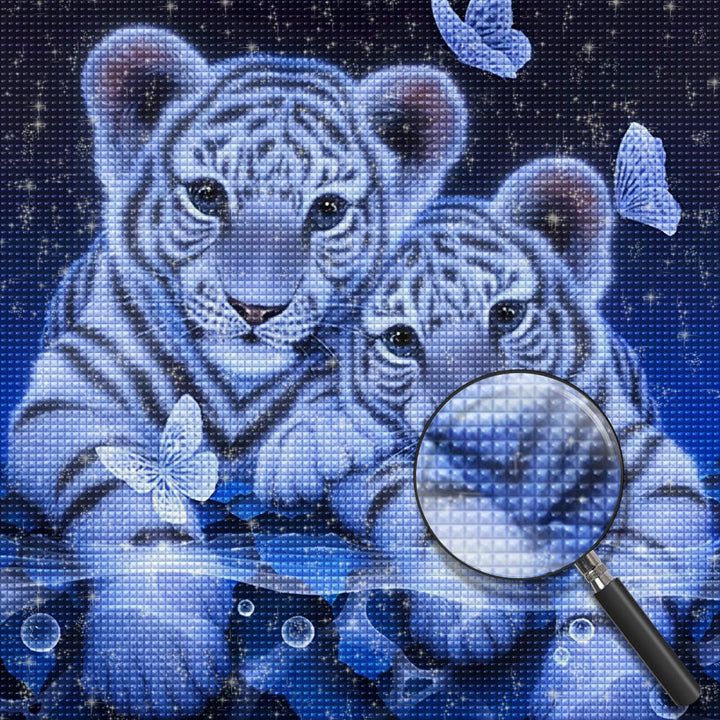 Tijger Diamond Painting DPTIGSQR119