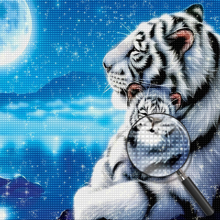 Tijger Diamond Painting DPTIGSQR125