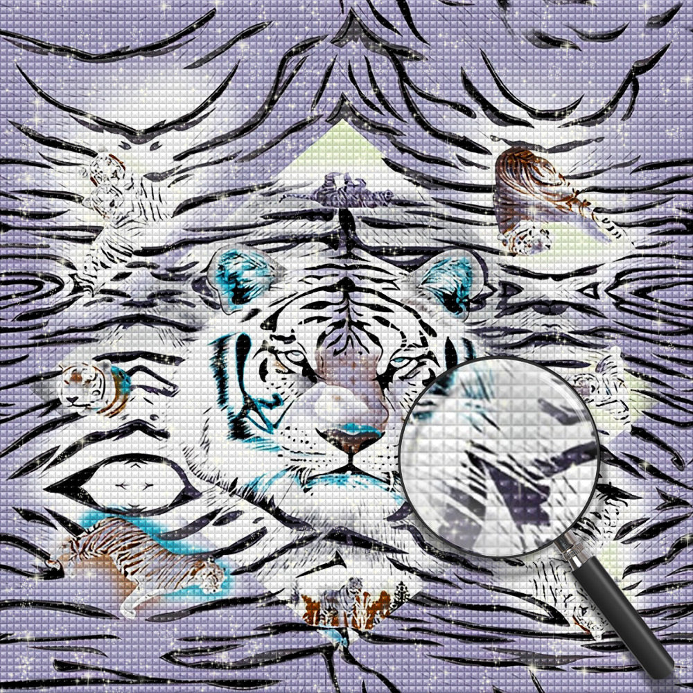 Tijger Diamond Painting DPTIGSQR15