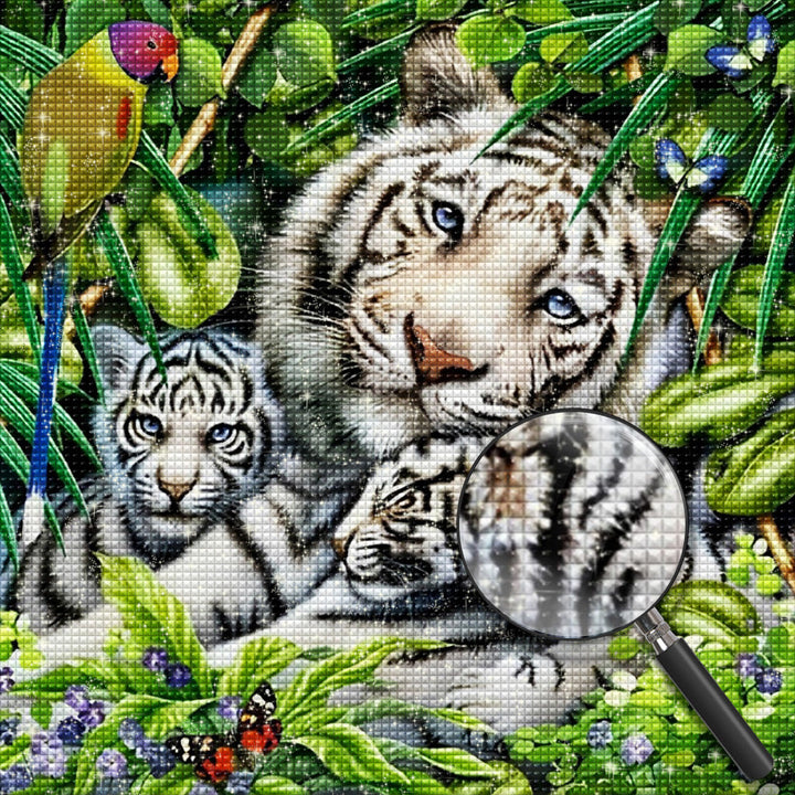 Tijger Diamond Painting DPTIGSQR17