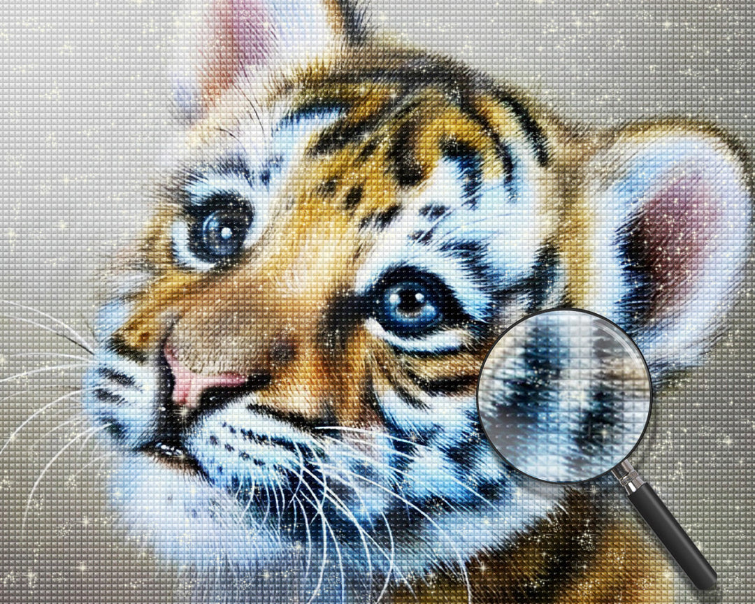 Tijger Diamond Painting DPTIGW11