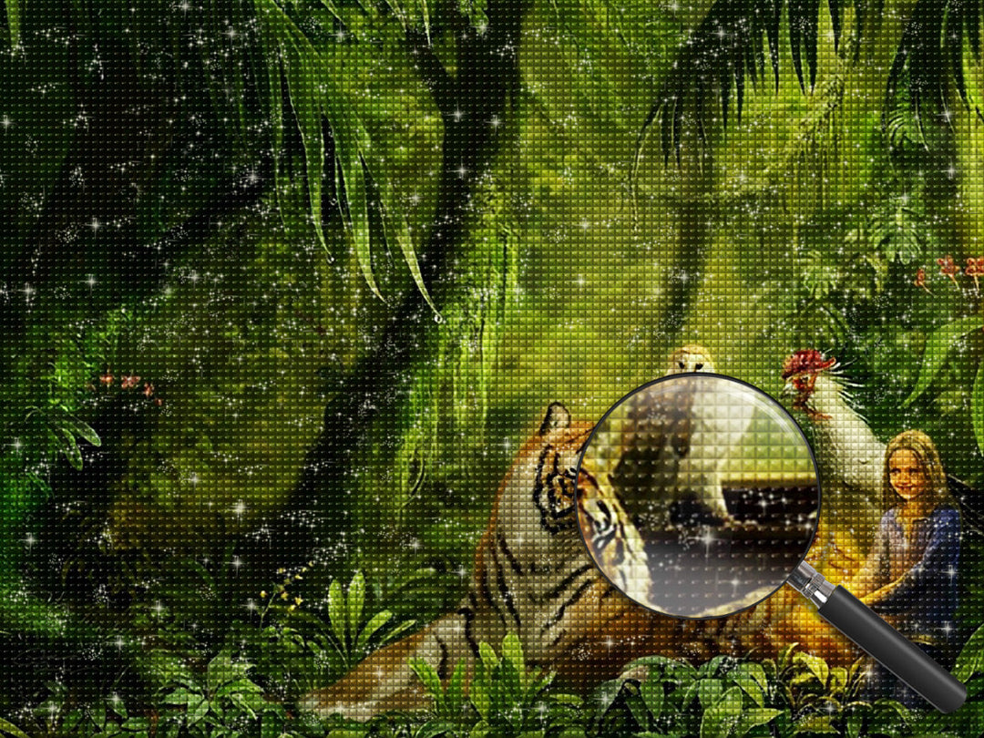 Tijger Diamond Painting DPTIGW116