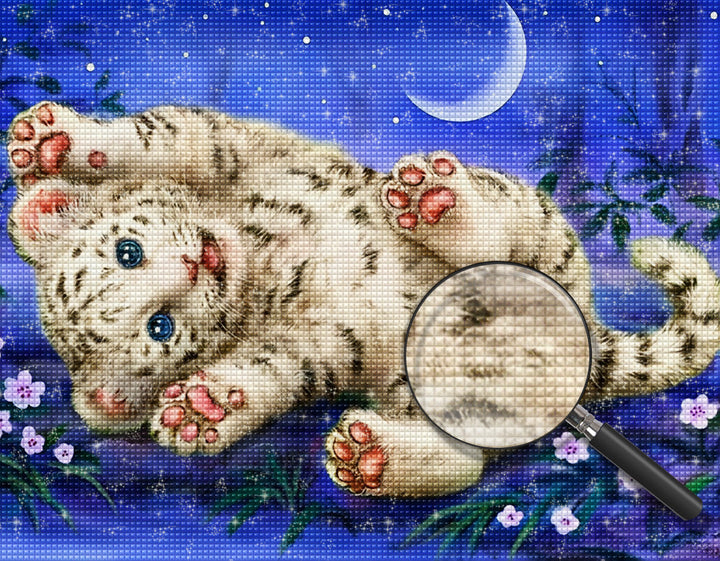 Tijger Diamond Painting DPTIGW139