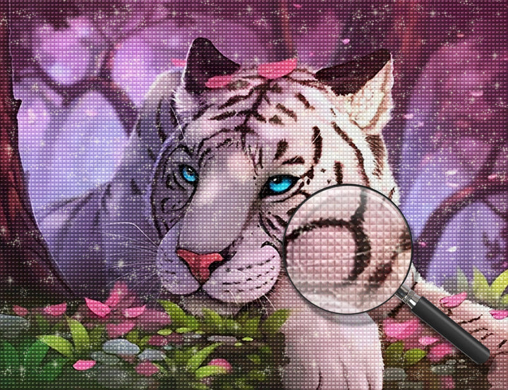 Tijger Diamond Painting DPTIGW14