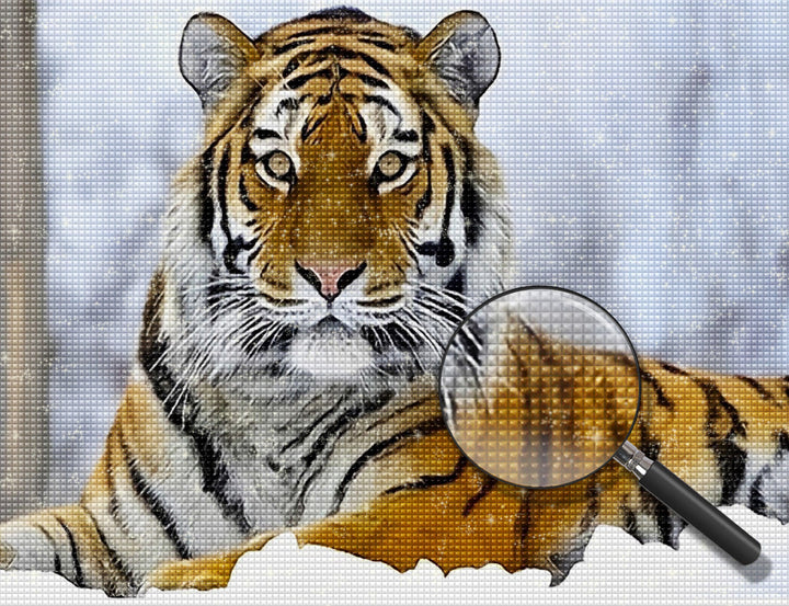 Tijger Diamond Painting DPTIGW149