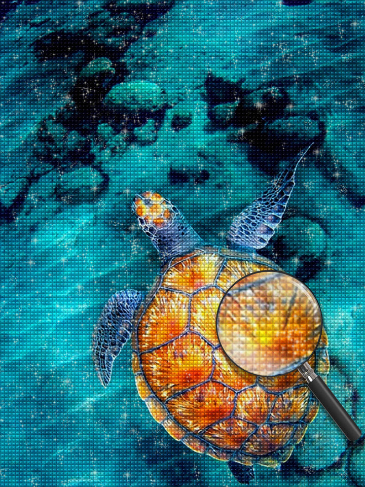 Schildpad Diamond Painting DPTORH13