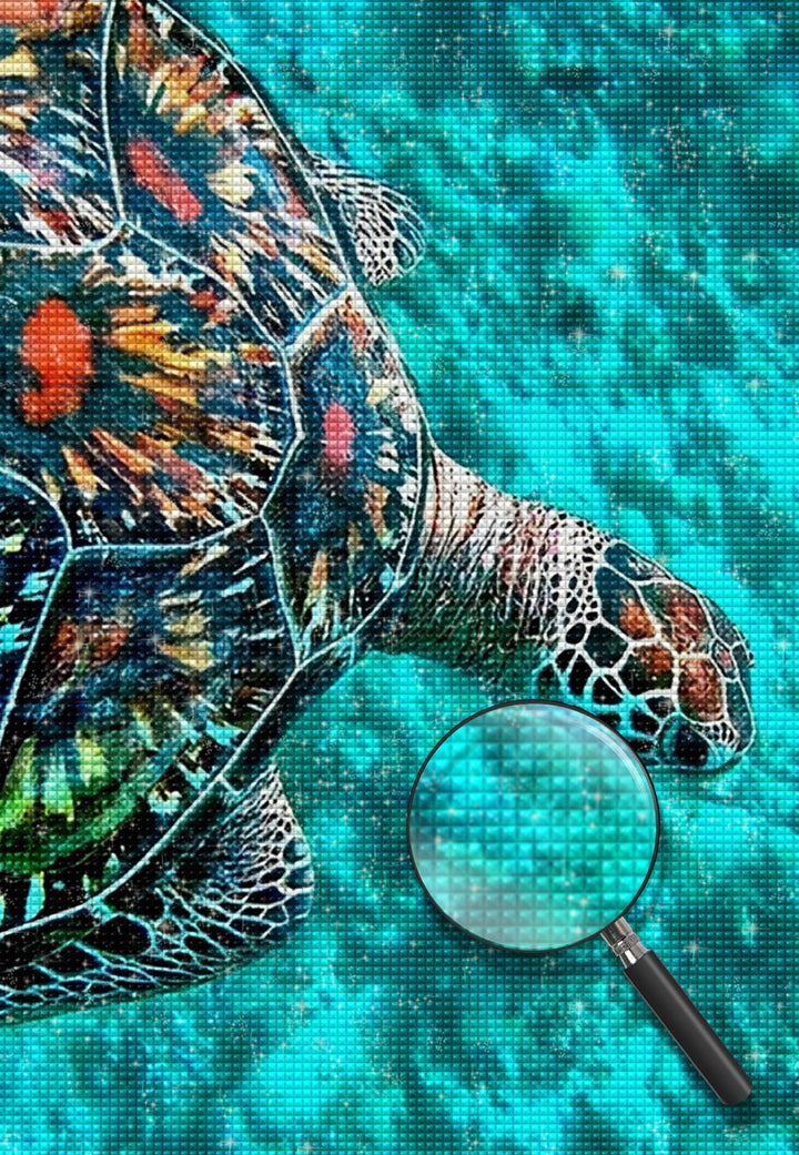 Schildpad Diamond Painting DPTORH16