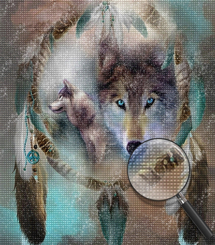 Wolf Diamond Painting DPWOLH111