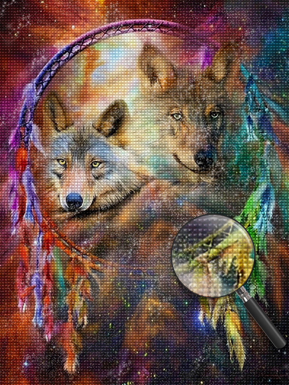 Wolf Diamond Painting DPWOLH127