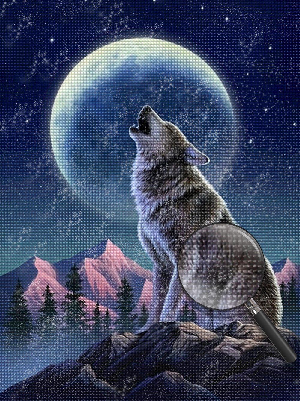 Wolf Diamond Painting DPWOLH128