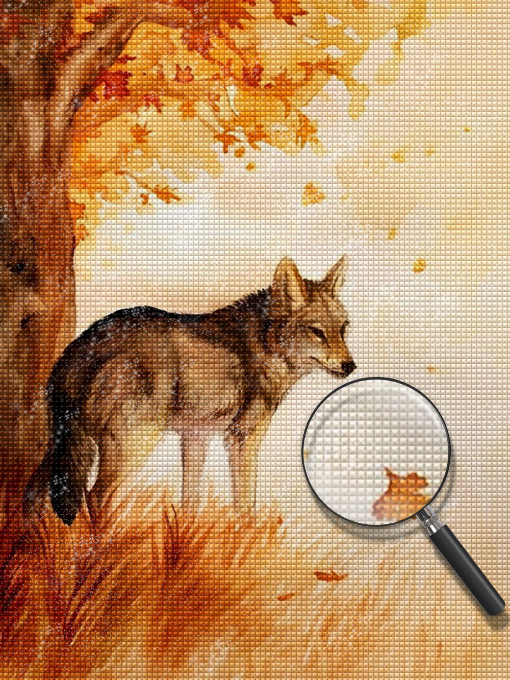 Wolf Diamond Painting DPWOLH129