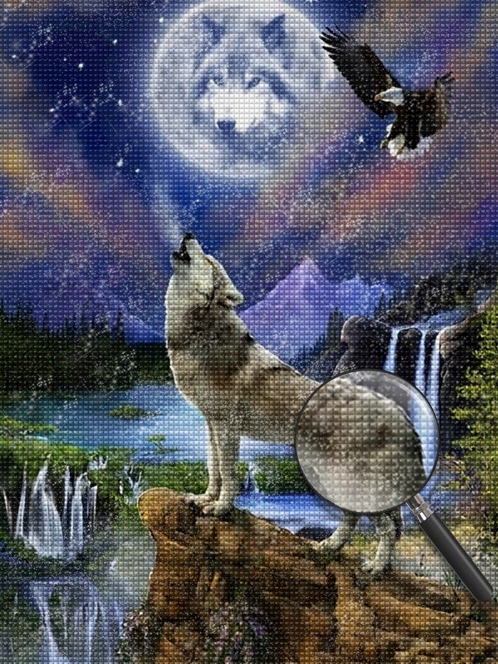 Wolf Diamond Painting DPWOLH132