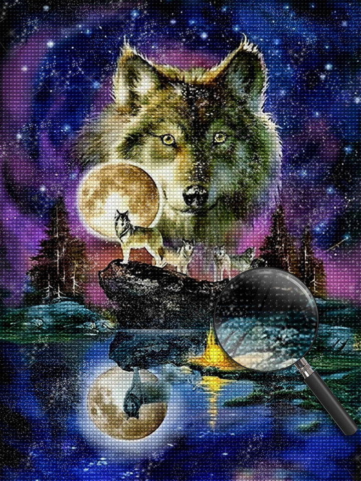 Wolf Diamond Painting DPWOLH133