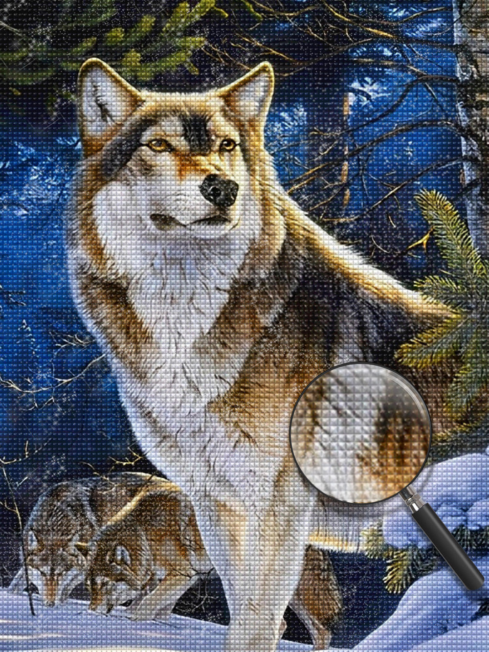 Wolf Diamond Painting DPWOLH137