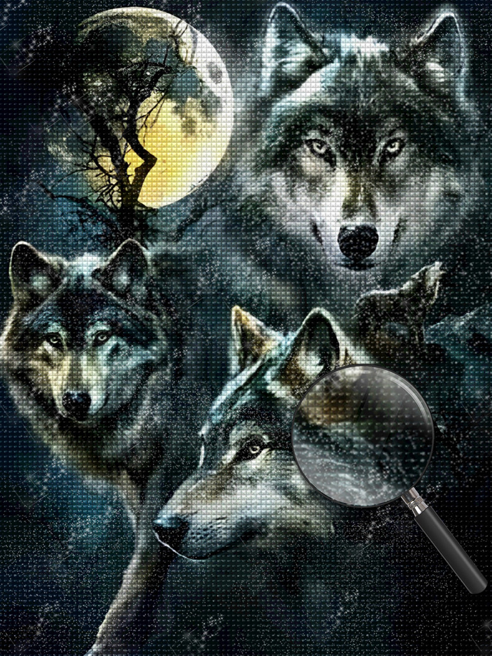 Wolf Diamond Painting DPWOLH145