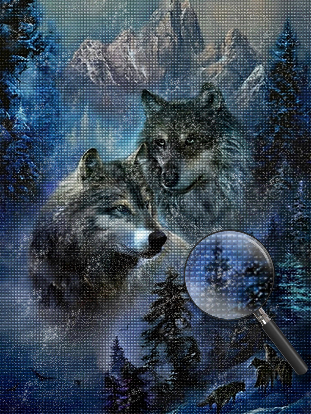 Wolf Diamond Painting DPWOLH158