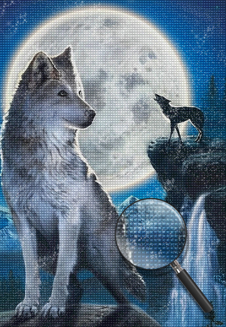 Wolf Diamond Painting DPWOLH161