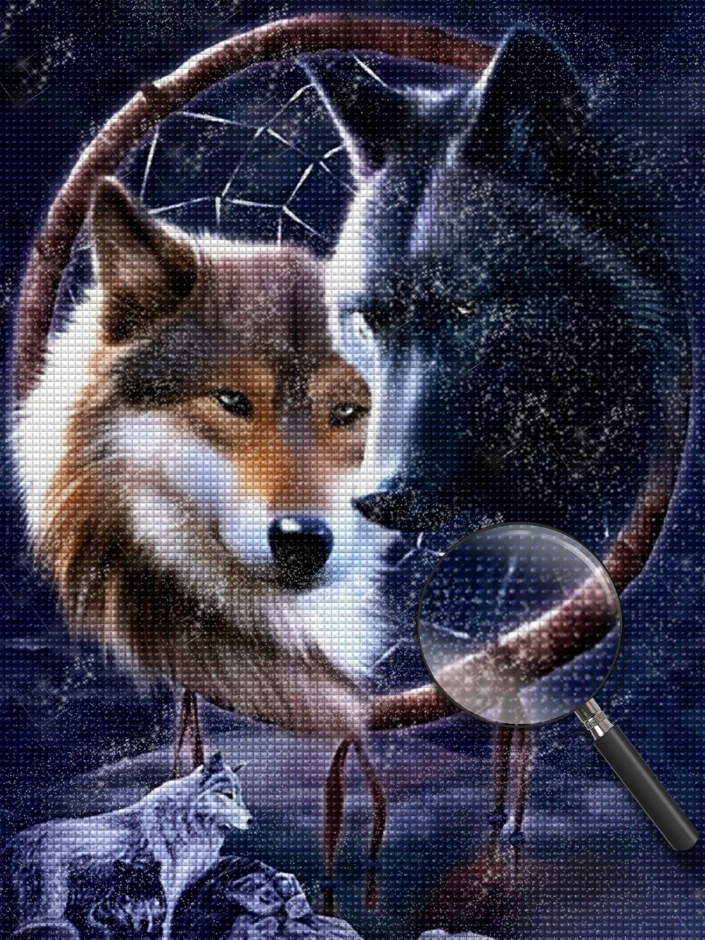 Wolf Diamond Painting DPWOLH17