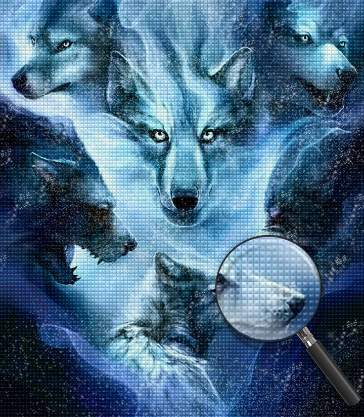 Wolf Diamond Painting DPWOLH170